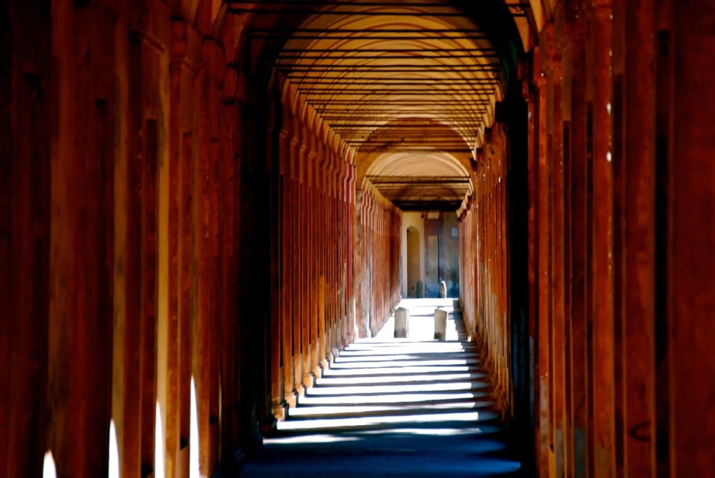 Pad van de goden - Bologna - Lange portico San Luca