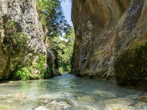 Malaga wandelen - rio-Chillar-los cahorros