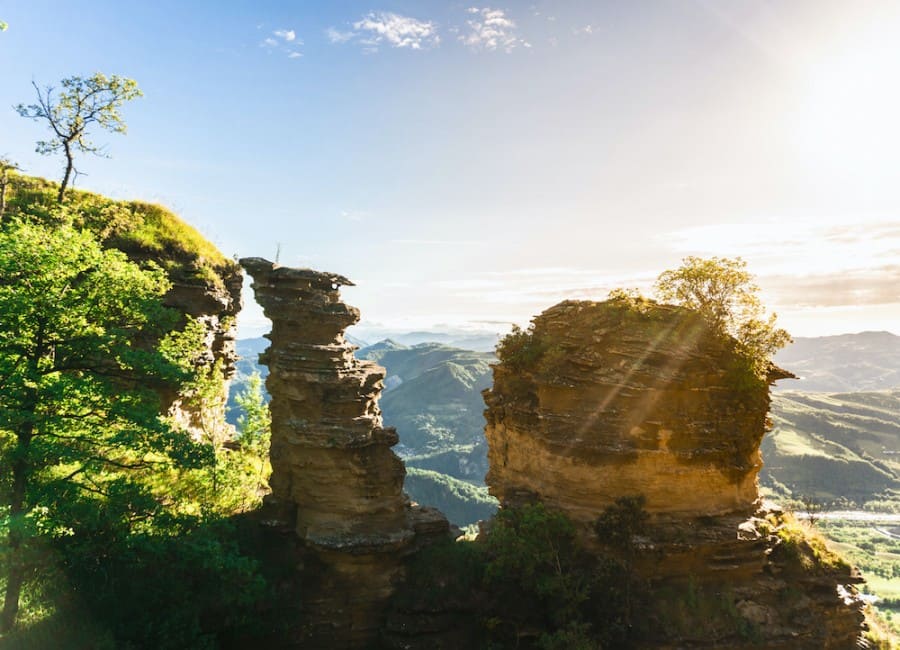 Pad van de goden - uitzicht