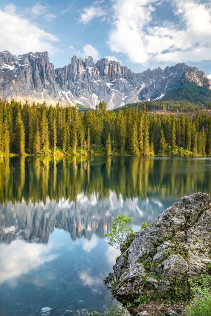 De mooiste Italiaanse meren 1 Lago di Carezza - italie