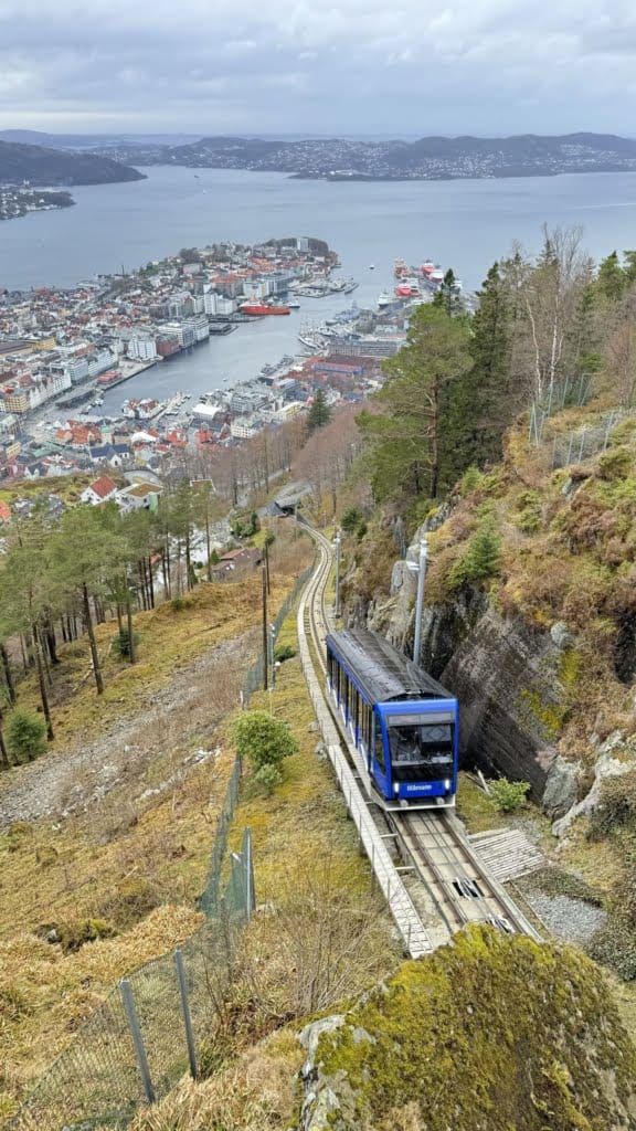 Noorwegen - Bergen - Floibanen - trein