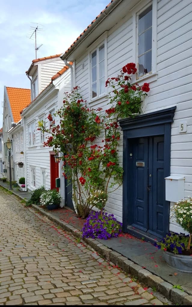 Noorwegen - Stavanger - oude stad