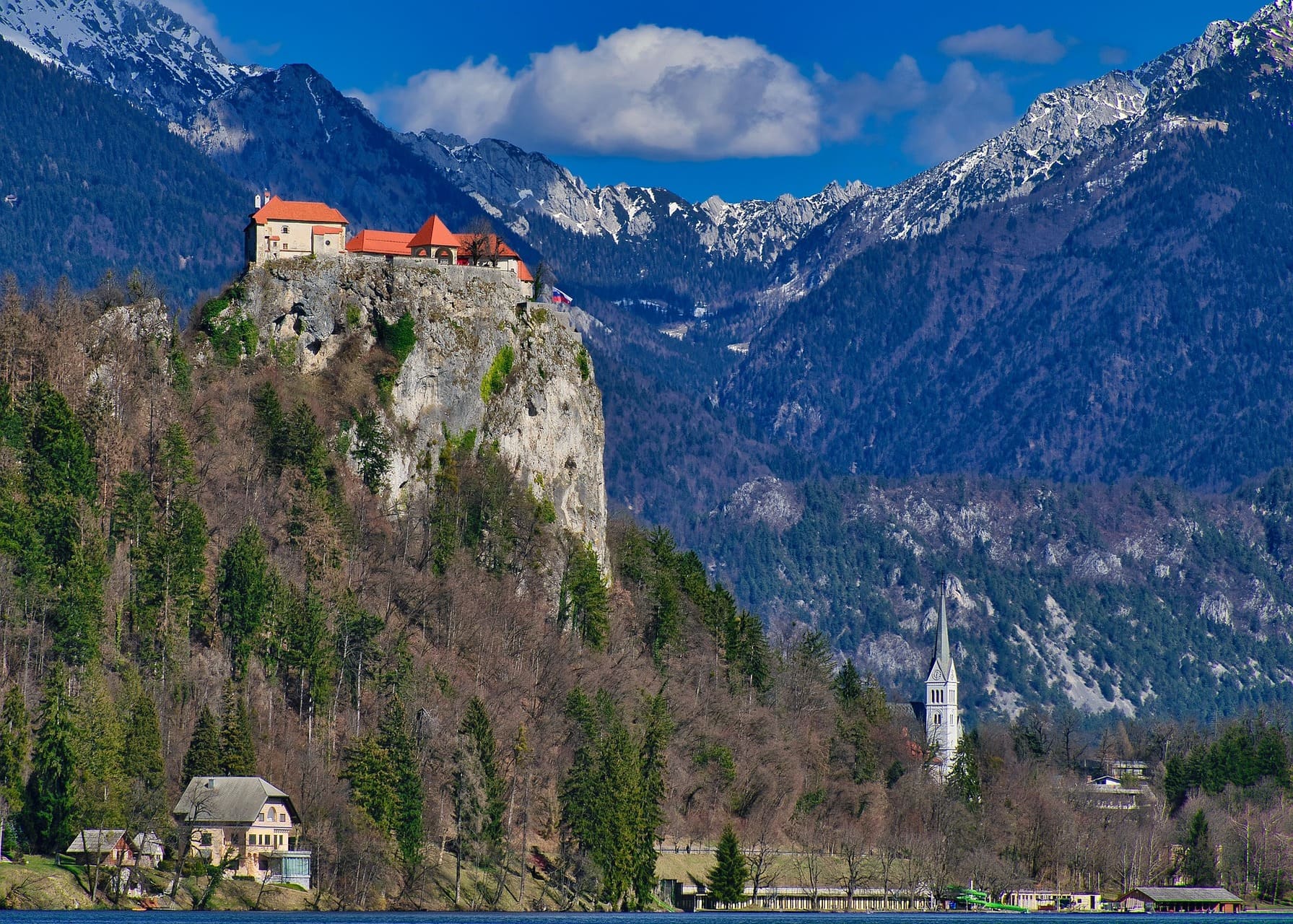 Slovenie - bled - kasteel