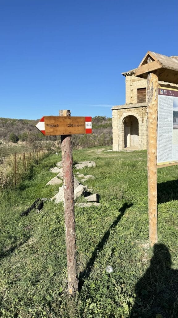 Geopark Floristella-Grottacalda - bordje