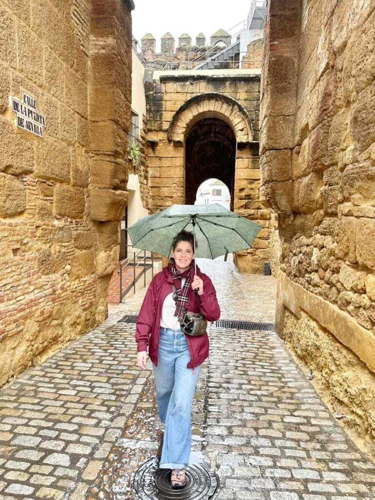 Utrera - Mieke in de regen