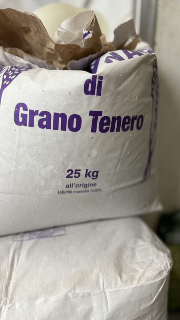 Enna - pizza bakken - graan