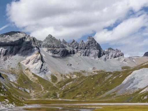 Sardona Laax Flims peaks