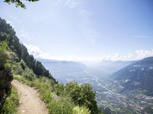 Texelgruppe uitzicht vanaf wandelpad