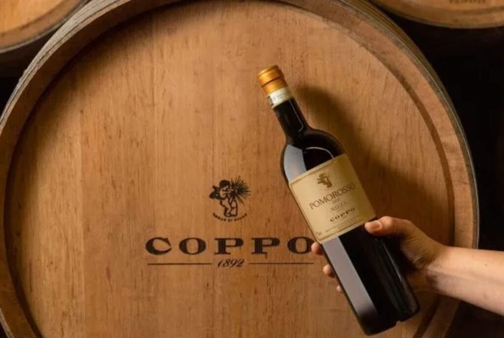 Cantine Coppo Canelli wijnproeverij - pomorosso