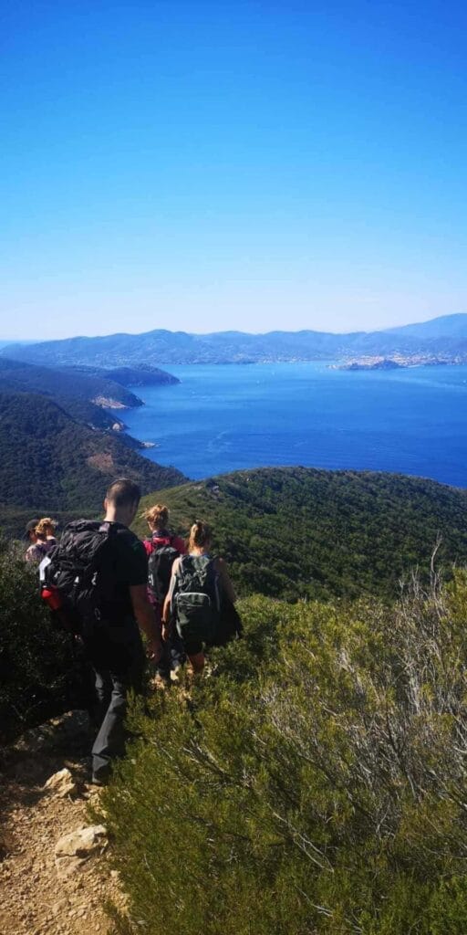 Wandelvakantie Elba - afdaling