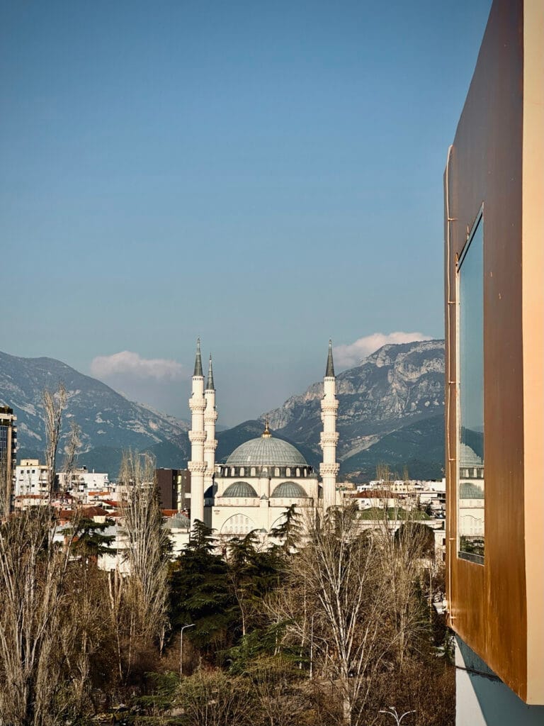 Grote moskee Tiranana