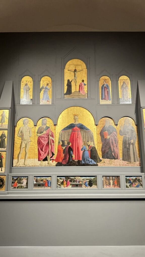 San Sepolcro - Piero della Francesca - madonna della misericordia