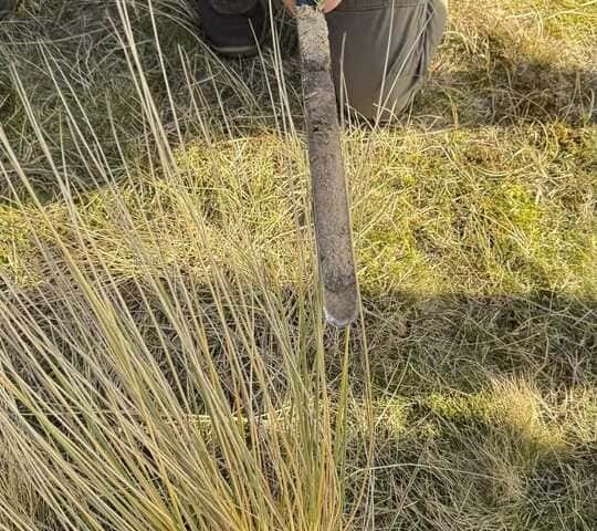 Duinen Castricum - boswachter bodemmeting kalk