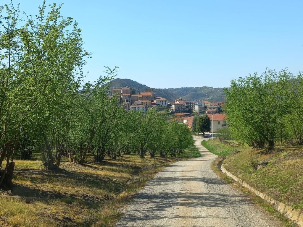 Van Cissone-Cravanzana - wandelpad