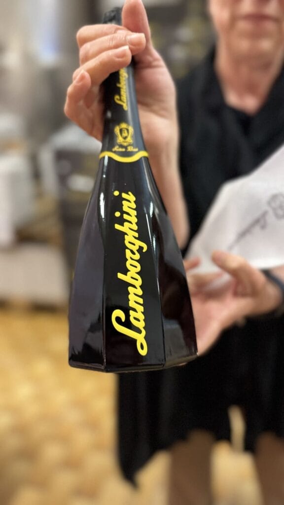 Lamborghini - achthoekige fles