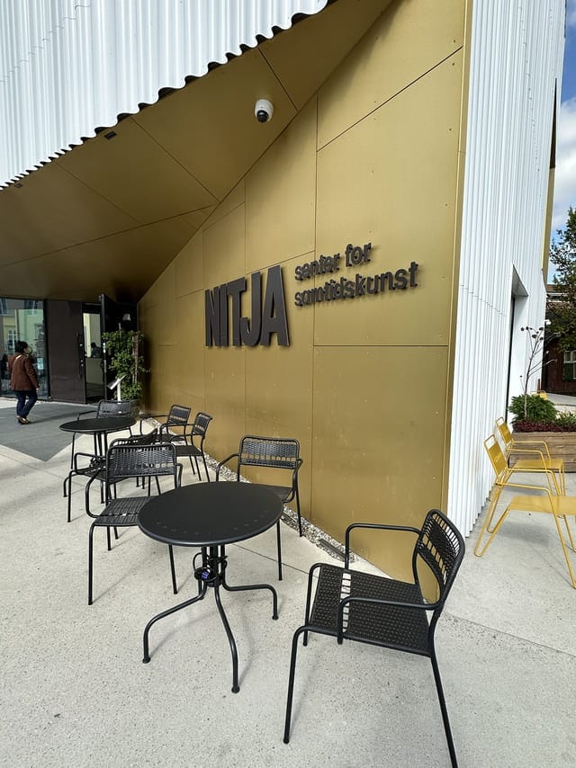 Nitja museum voor hedendaagse kunst in Lillestrøm.