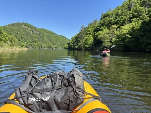 Packraften Eifel - kano