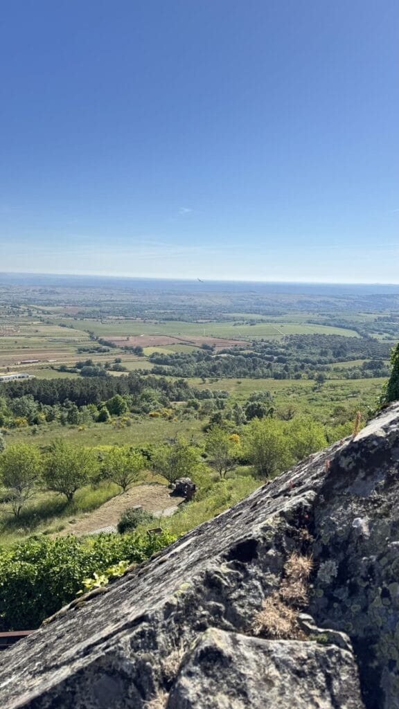 Castelo Rodrigo - uitzicht vallei