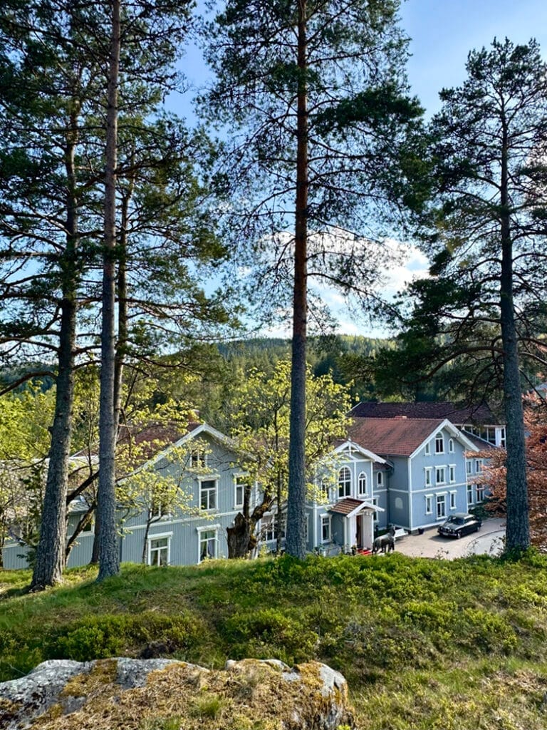 Hotel Losby Gods, een hotel gevestigd in een historisch landhuis.