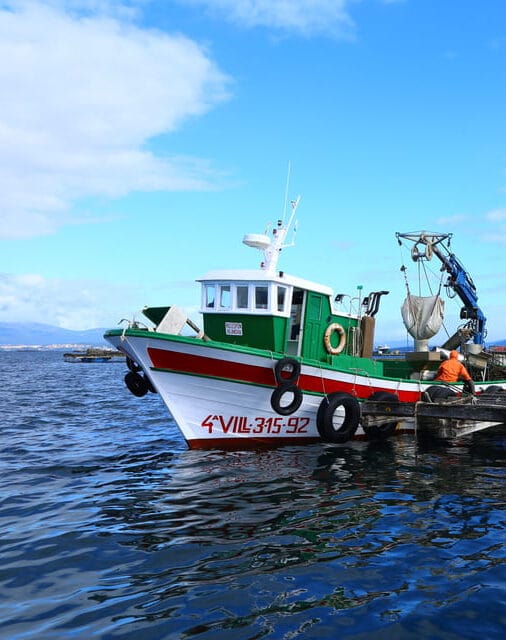 O Salnés Camino Portugues - vissersboot