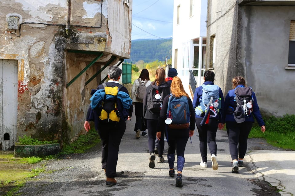 O Salnés Camino Portugues - wandelaars