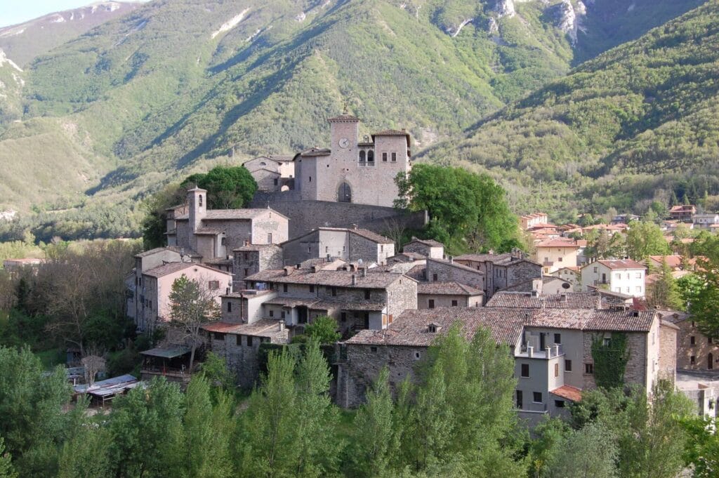 Le Marche - Piobbico - Brancaleoni kasteel
