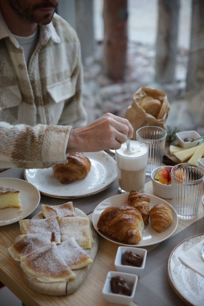 La dolce mela - ontbijt met caffe latte
