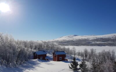 Winteravontuur in Fjällnäs, Zweden
