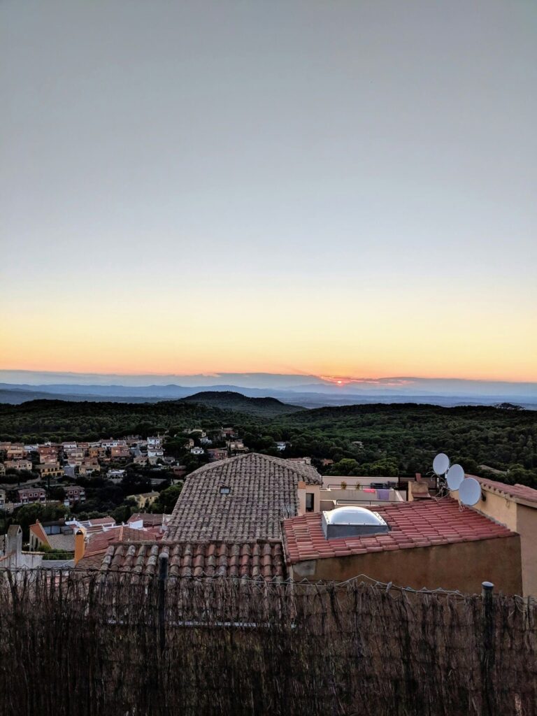 Begur- zonsopkomst