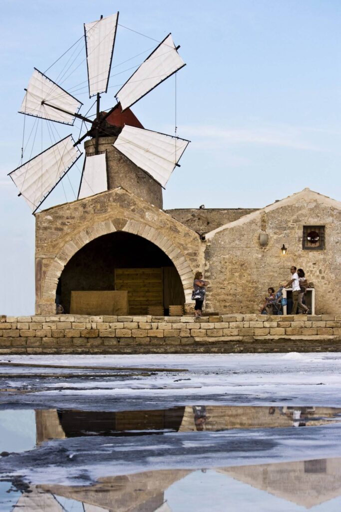 Saline di Trapani - windmolen