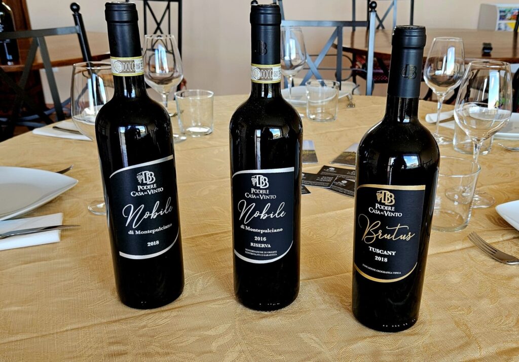 Podere Casa al Vento - rode wijnen