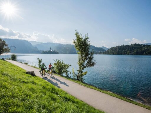 Fietstocht dolomieten - triest - meer van bled