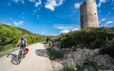 Vía Verde Val de Zafán fietsen: 8-daagse route tot de Ebro Delta