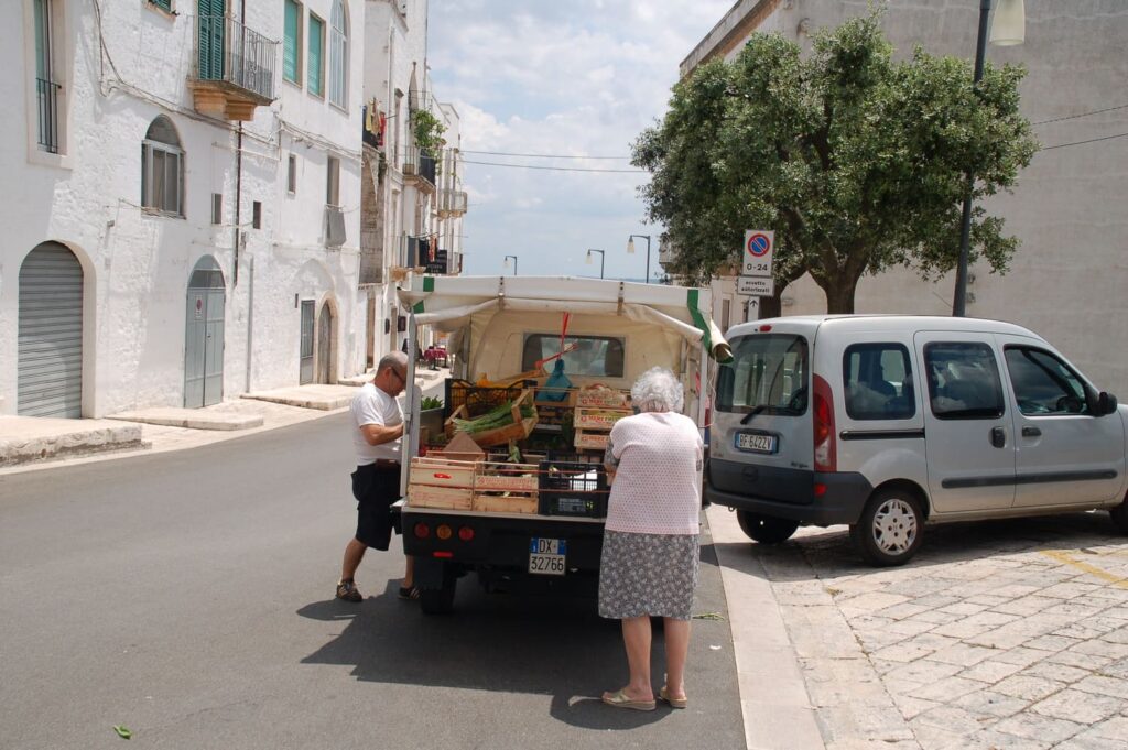 Salento - groentekar