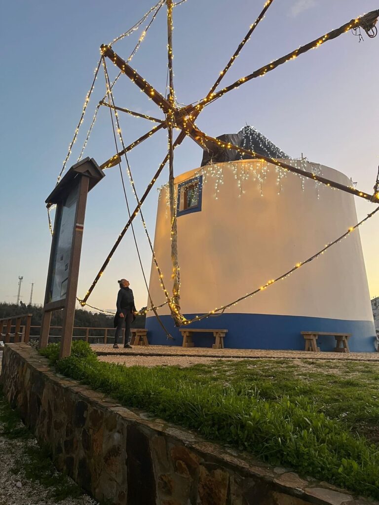 Windmolen Odeceixe - grens Algarve en Alentejo