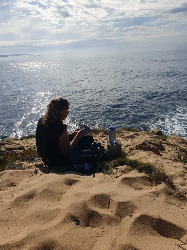 Georganiseerde wandelreis Rota Vicentina: 8 dagen over het Visserspad 1 Rota Vicentina - lunch aan strand