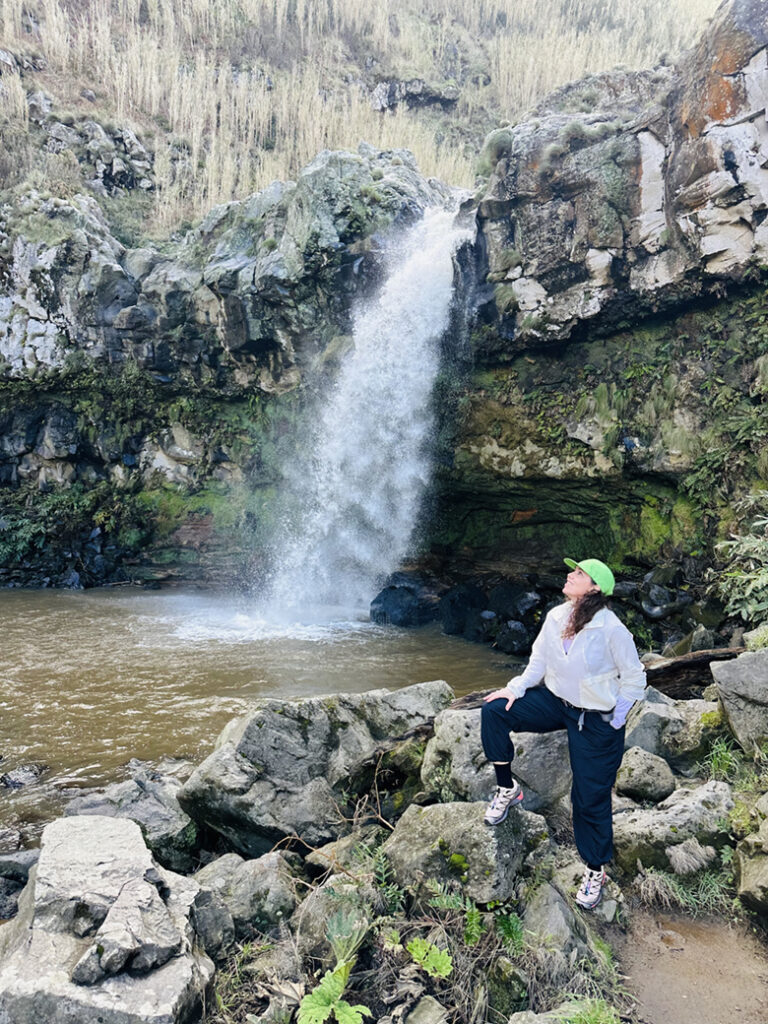 São Miguel Azoren, Portugal 31 W2 waterval Trilho Municipal Moinho do Felix