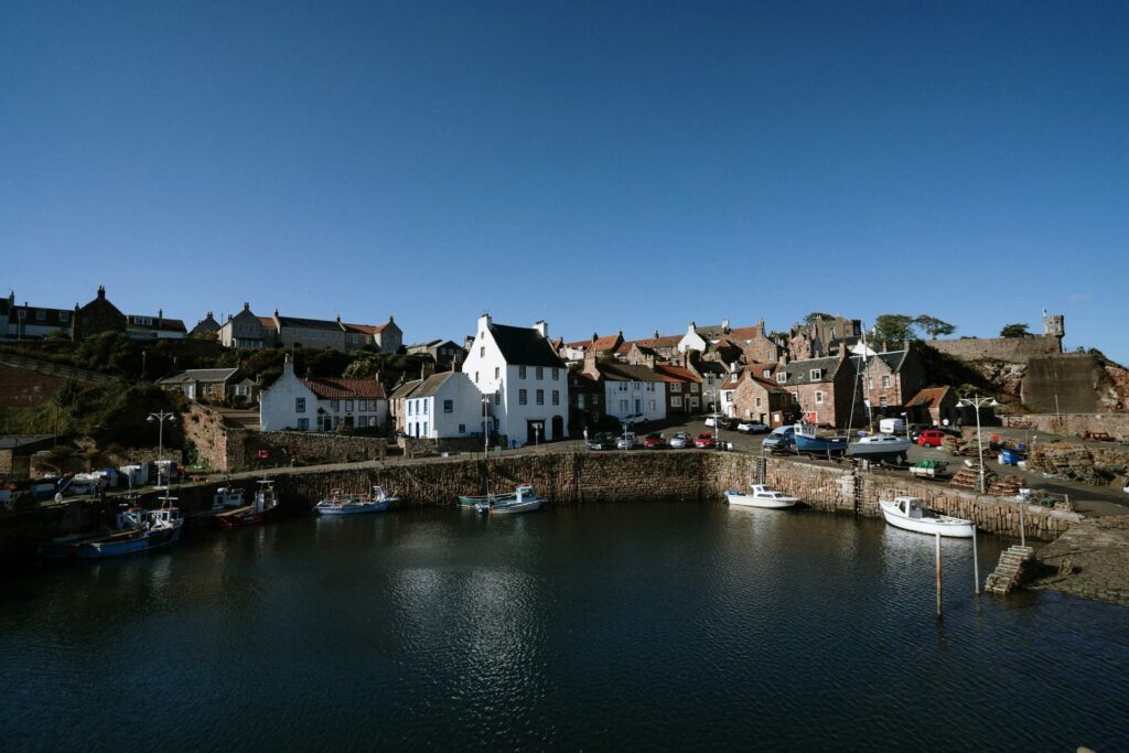 Fife coastal path - Crail - vissersdorpje