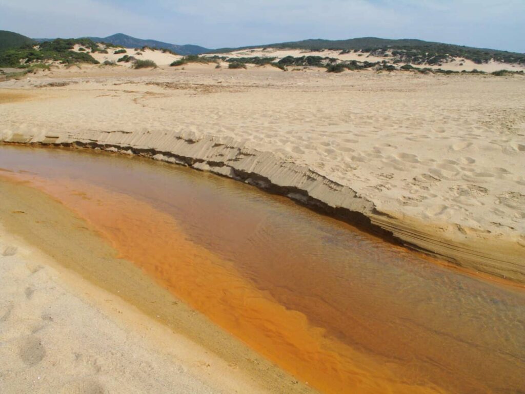 Sardinie - kust bij Arbu