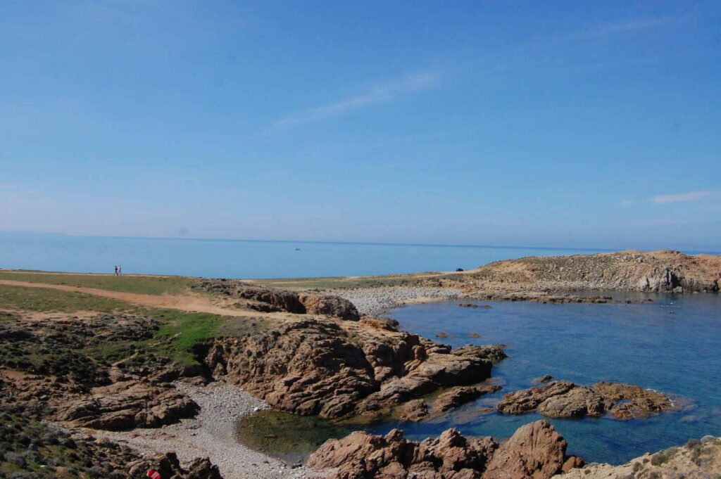 Sardinie - Capo Pecora rotsen