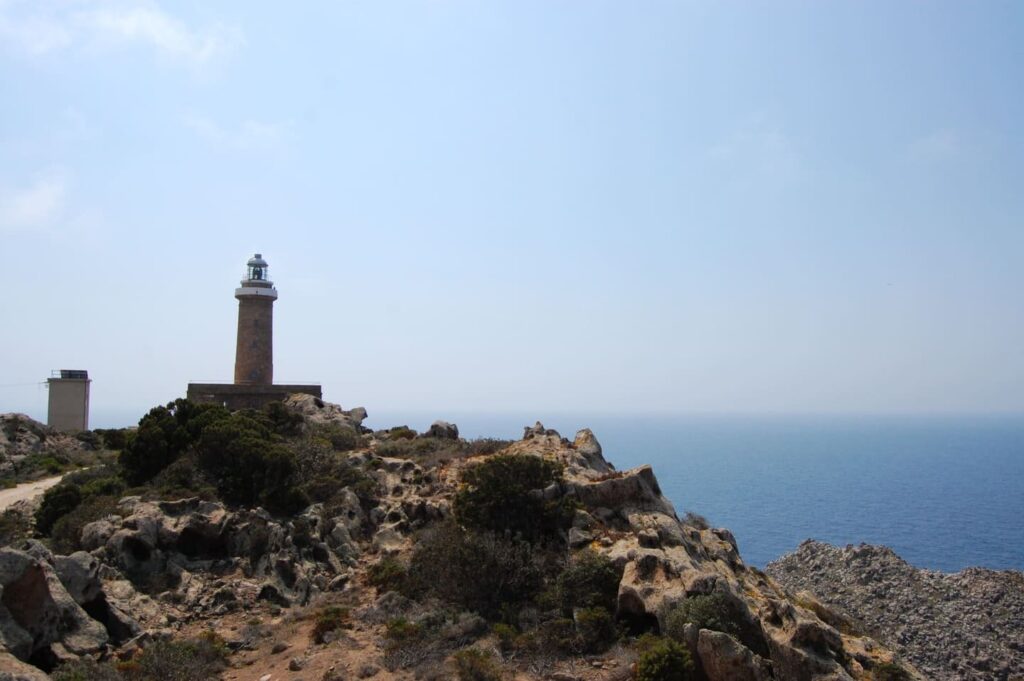Sardinie - vuurtoren eiland San Pietro