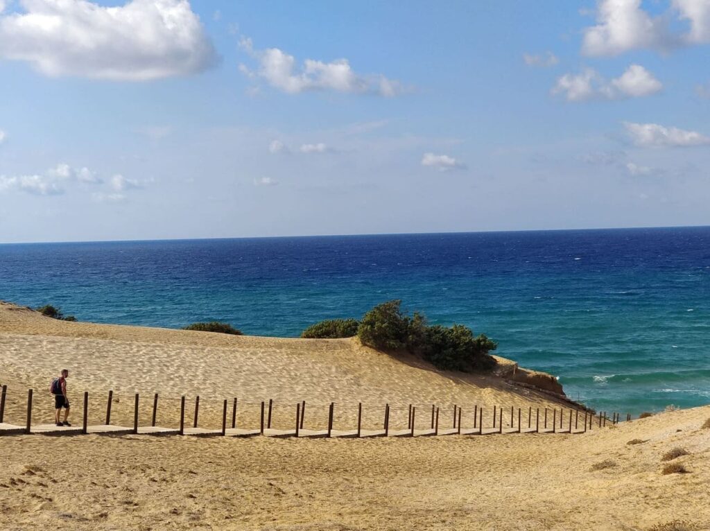 Sardinie - strand Scivu