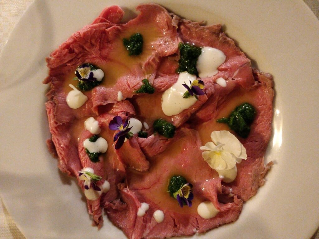 Sardinie - food - carpaccio