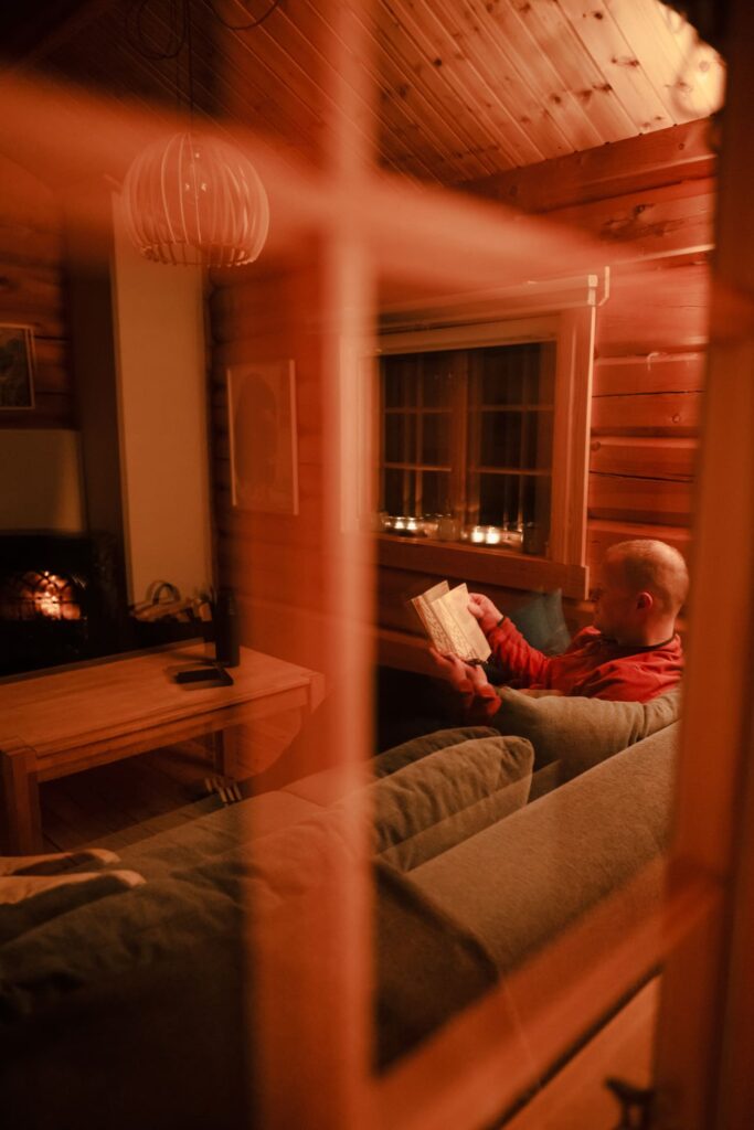 Rondreis Midden Noorwegen: 7-daagse winter rondreis 25 Midden noorwegen - rondane river lodge - lounge