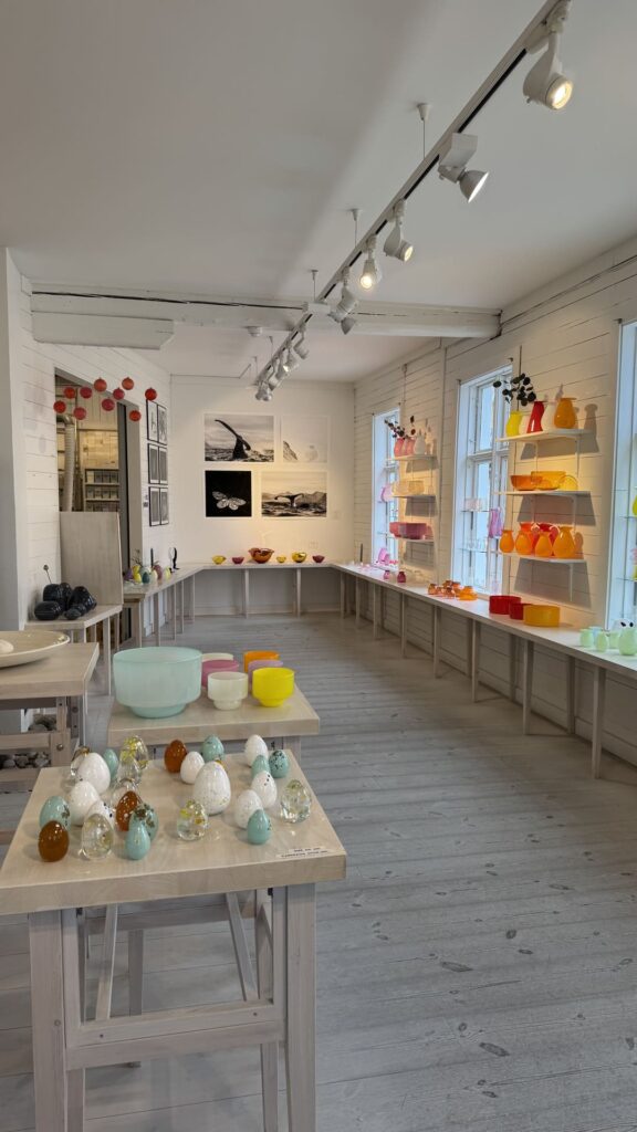 Lofoten - henningsvaer - galerie glaswerk
