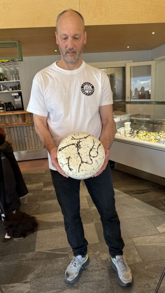 Lofoten Gardsysteri - kaas met zeewier