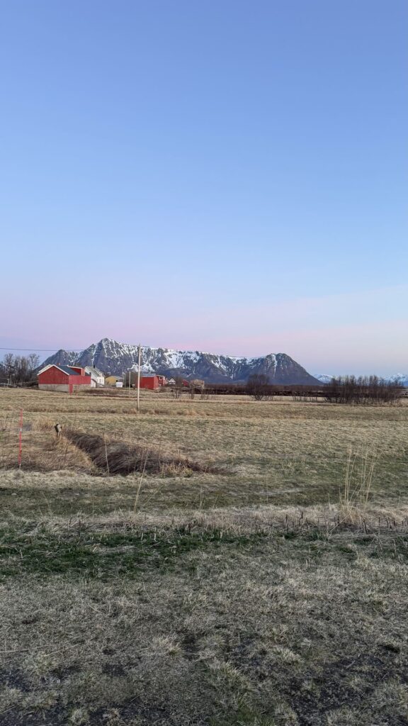 Marmelkroken - uitzicht besneeuwde bergen