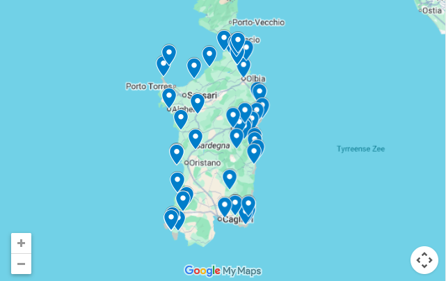 Mooiste plekken Sardinië: route en tips 38 Rondreis Sardinie op kaart