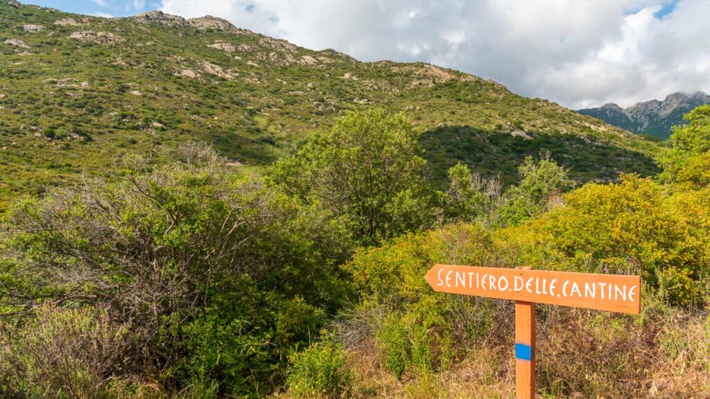 Grande Traversata Elba - sentiero delle cantine