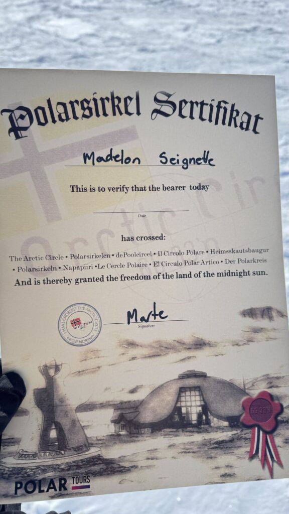 Poolcirkel- certificaat
